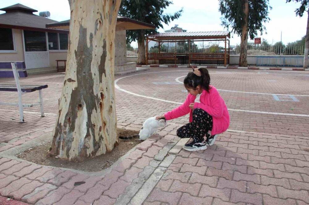 Okulda mahsur kaldı