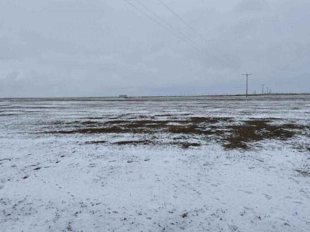 Yağan kar Konyalı çiftçiyi umutlandırdı