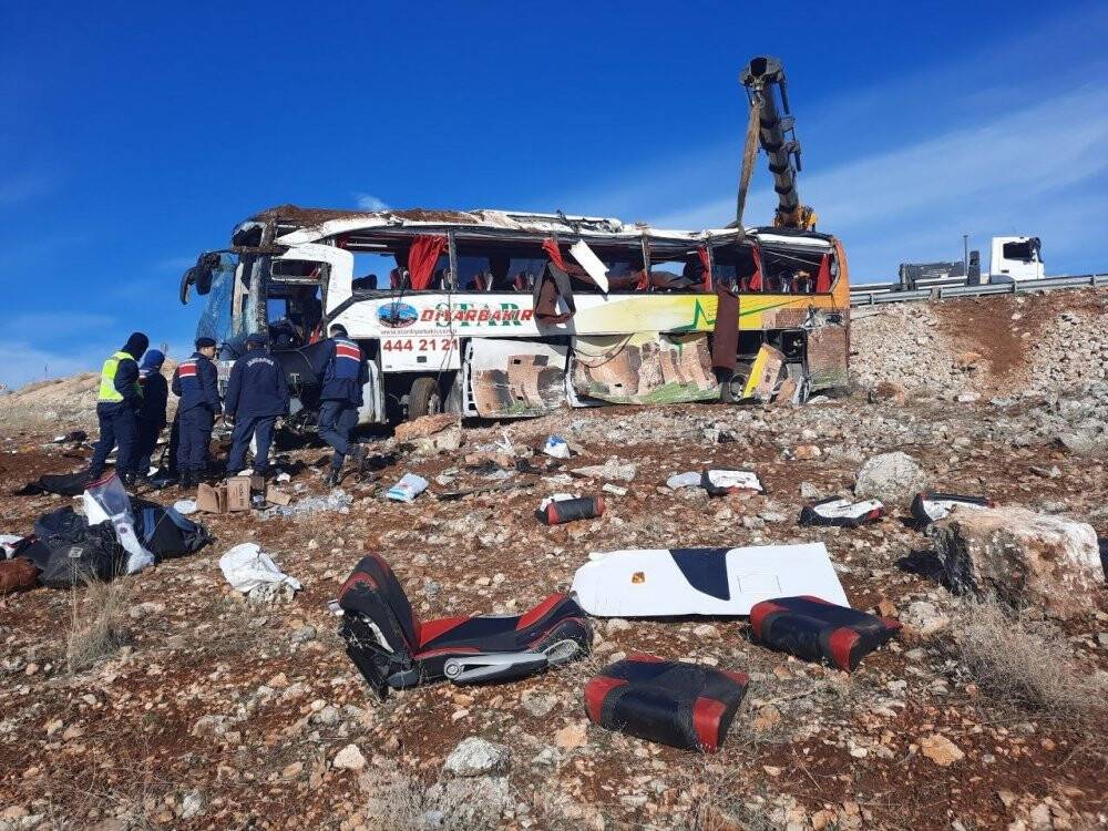 8 kişinin öldüğü otobüs kazasında  sürücü gözaltına alındı