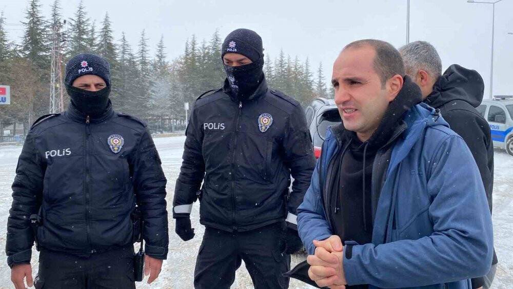 Konya-Kulu Kara Yolu'nda trafik