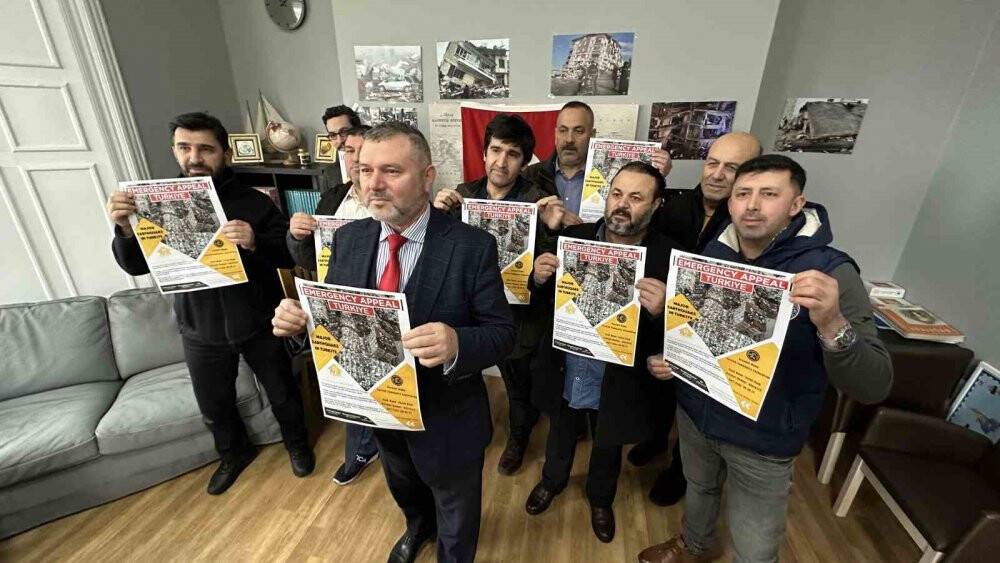İngiltere’deki Türkler'den depremzedeler için yardım seferberliği