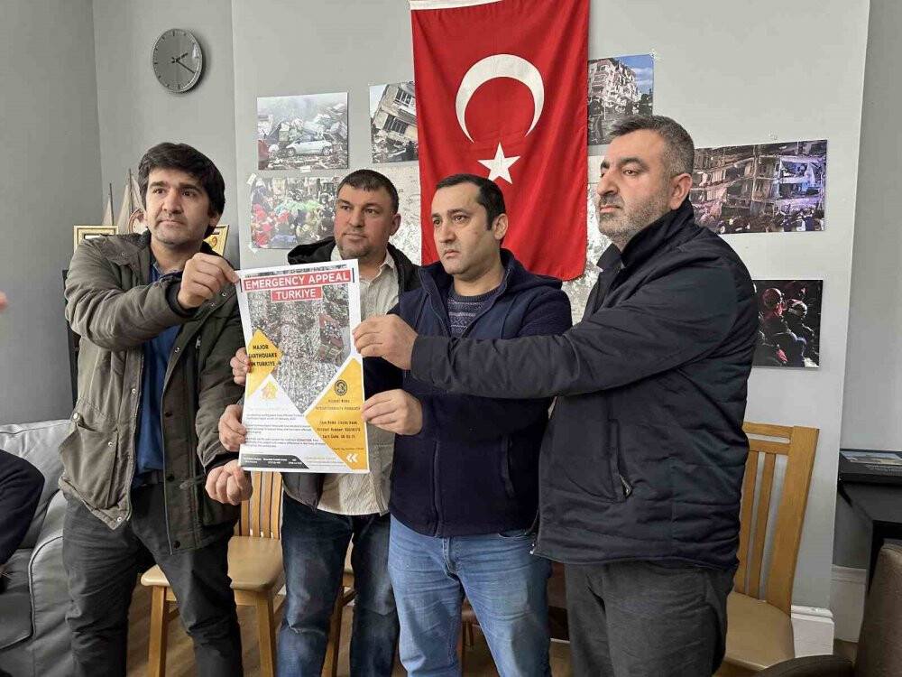 İngiltere’deki Türkler'den depremzedeler için yardım seferberliği