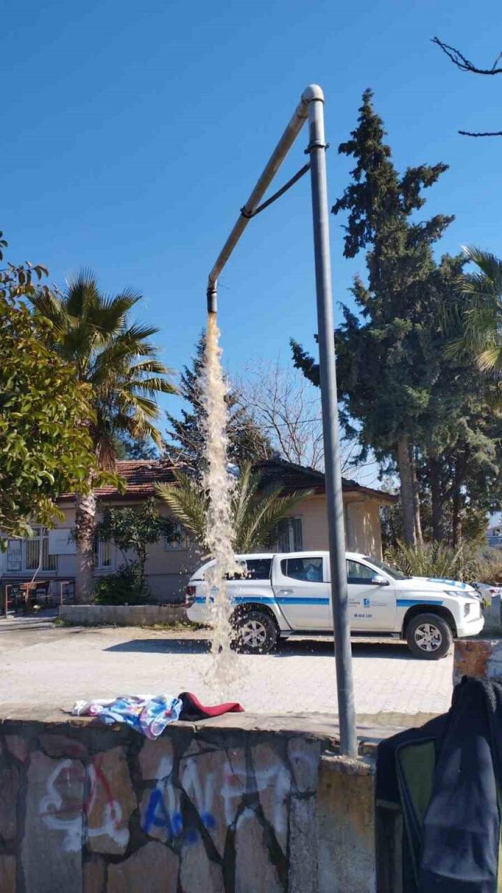 ASAT, Hatay’a şebekeye suyu verdi