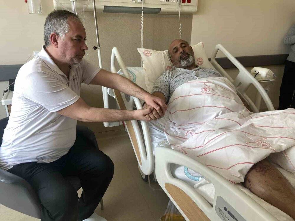 Hataylı depremzede Konya'da tedavi görüyor