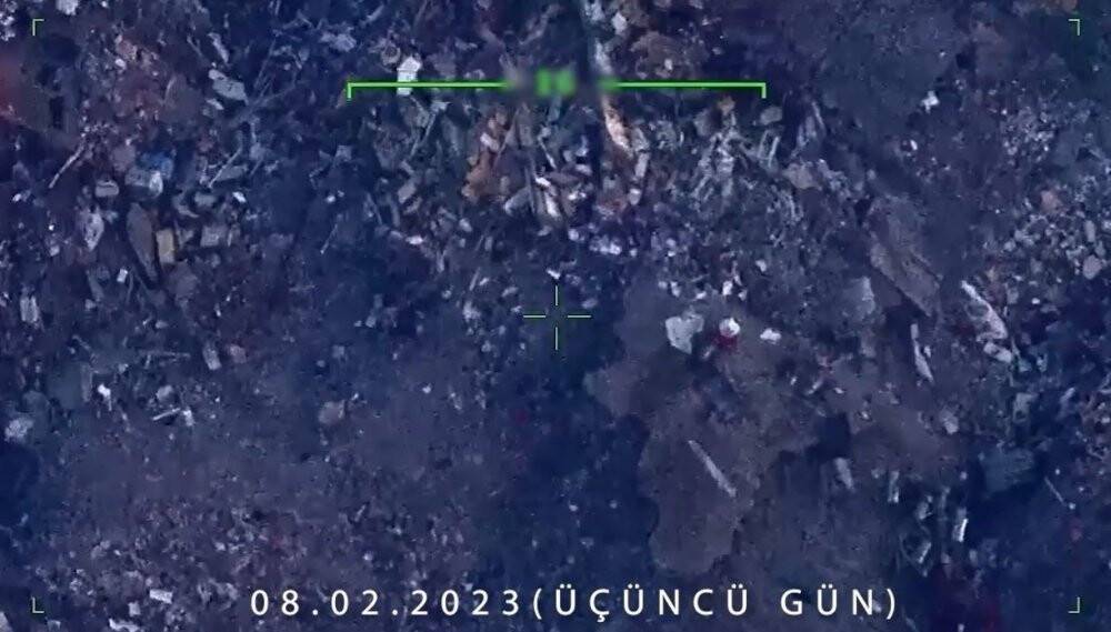 Deprem bölgesi Bayraktar AKINCI kamerasında