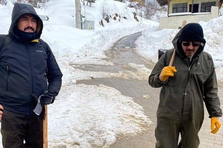 Üç gündür yaylada mahsur kalmışlardı, kurtarıldılar