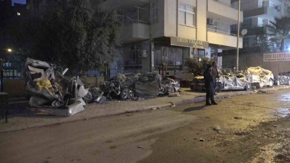 Göz bebekleriydi demir yığınına döndü