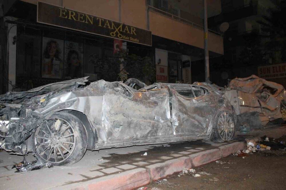 Göz bebekleriydi demir yığınına döndü