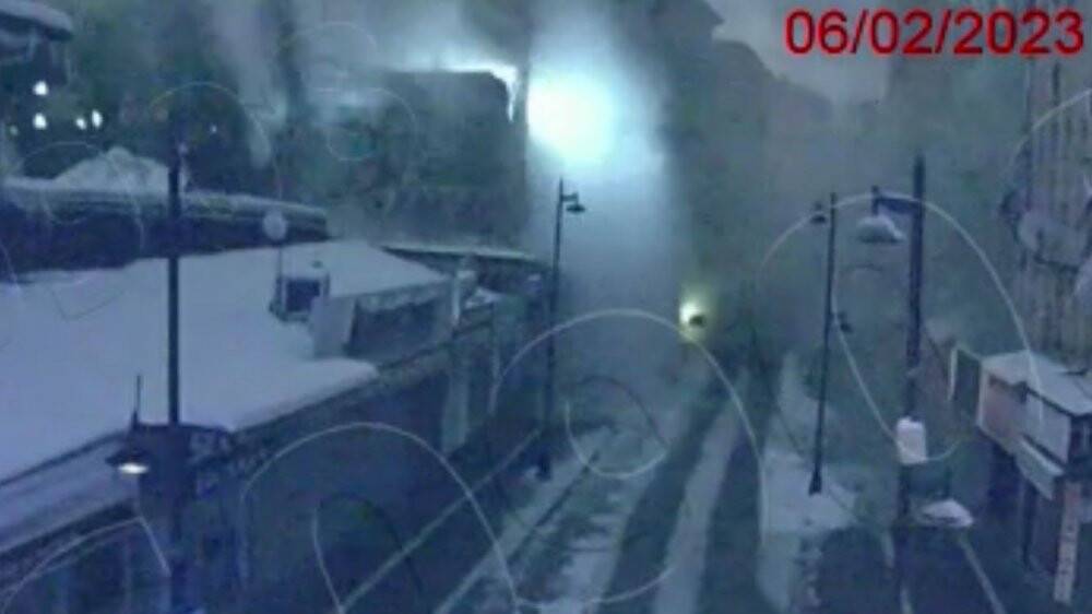 Asrın felaketinde binaların ardı ardına yıkıldığı yeni görüntüler ortaya çıktı