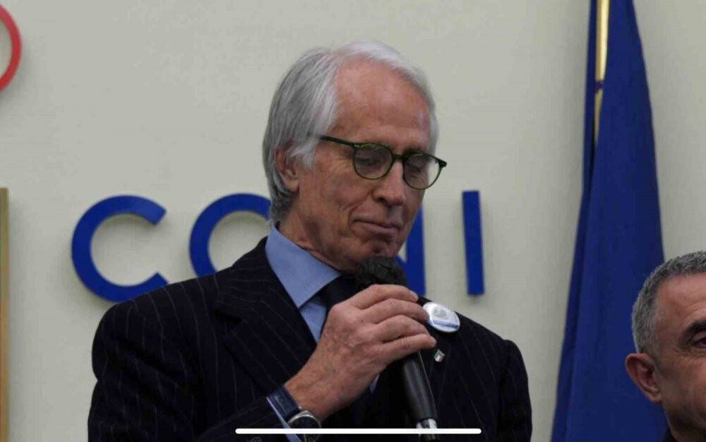 İtalya Ulusal Olimpiyat Komitesi'nin töreninde duygu dolu anlar