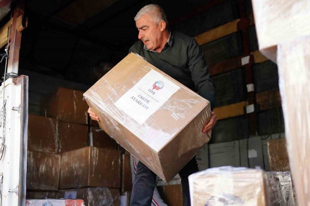 TSYD’den, deprem bölgesine destek devam ediyor