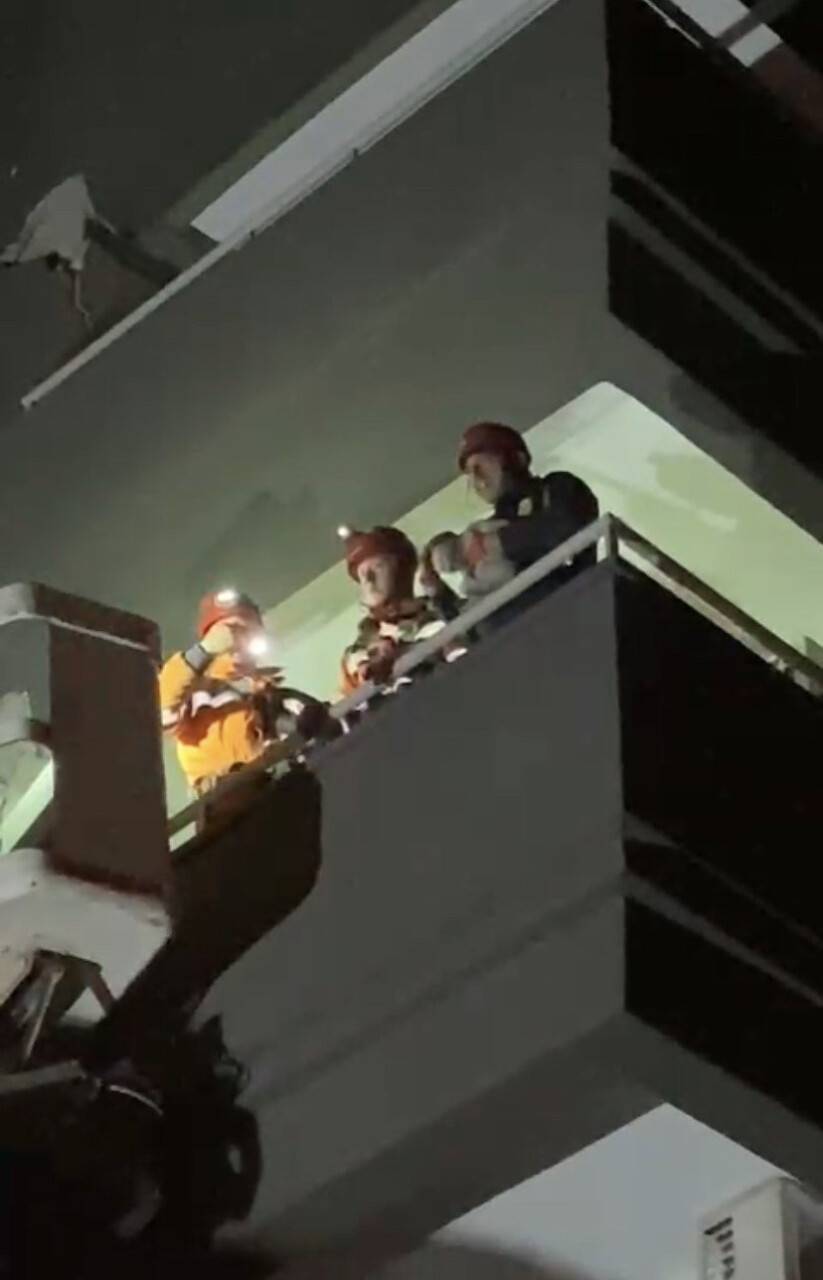 Konya itfaiyesi 11. günde dilsiz canı kurtardı