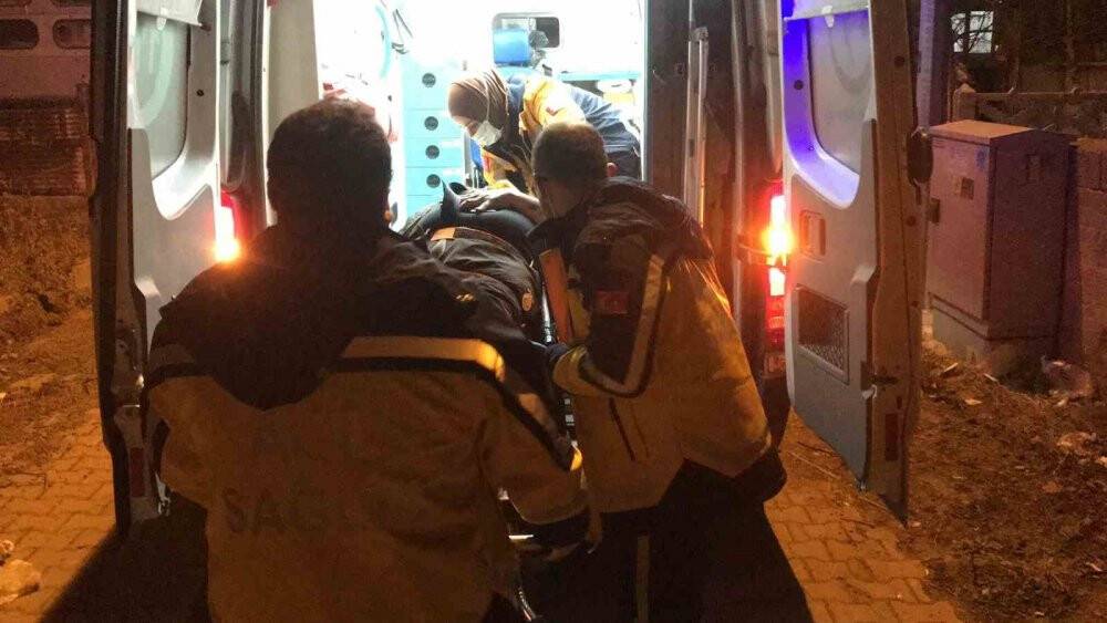 Tekirdağ'da alkollü şahıs yüksekten düştü, polisten özür diledi