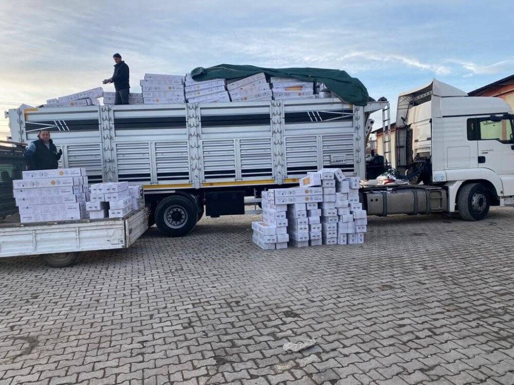 Kulu’dan depremzedelere çadır ve ısıtıcı yardımı