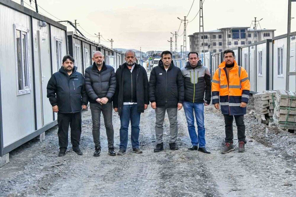 Konyaspor Konteyner Kenti Nurdağ'nda kuruluyor