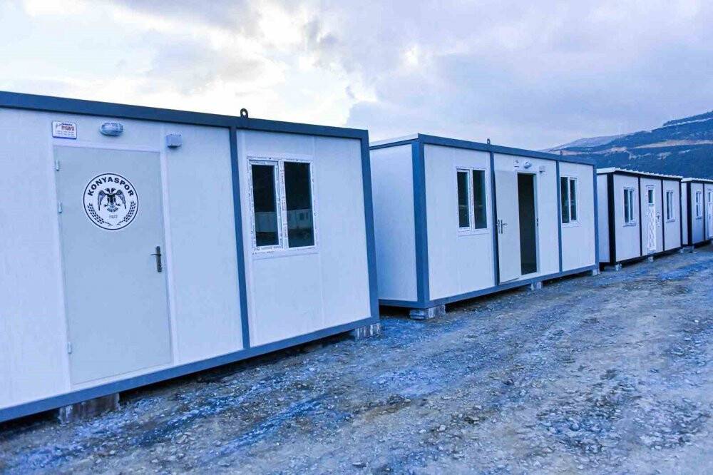 Konyaspor Konteyner Kenti Nurdağ'nda kuruluyor