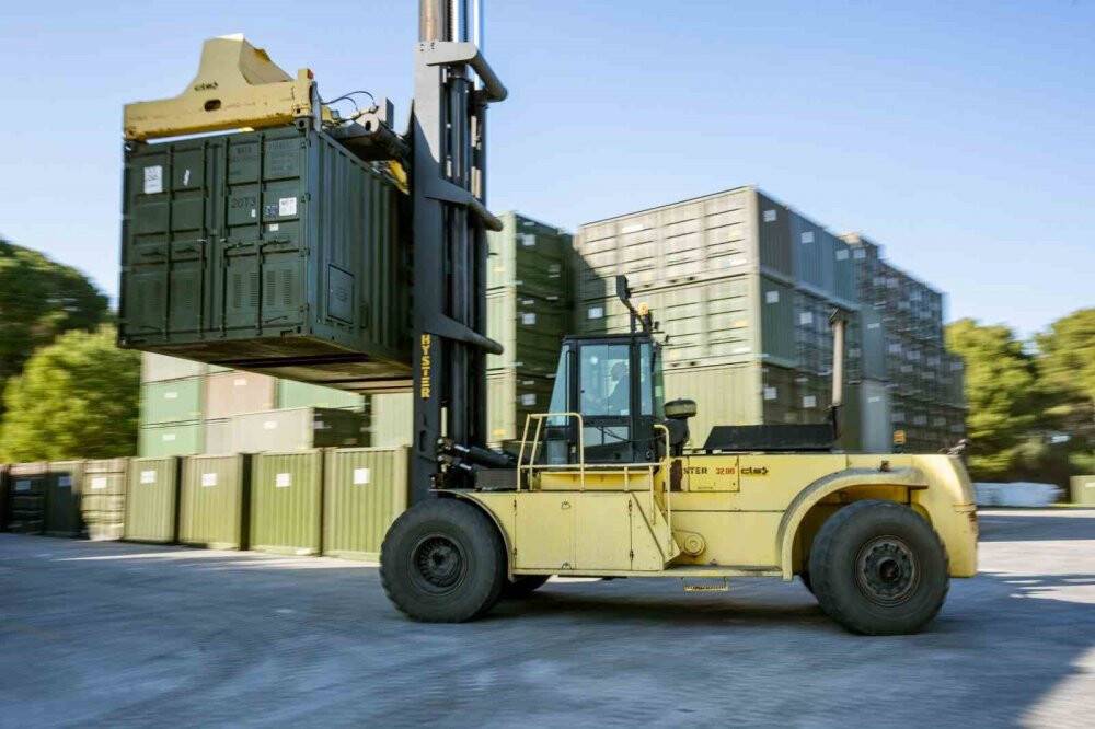 NATO’nun Türkiye’ye gönderdiği konteyner evlerden 600’ü yola çıktı