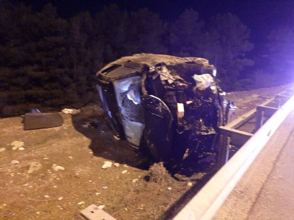 Siirt’te otomobil şarampole yuvarlandı: 5 yaralı