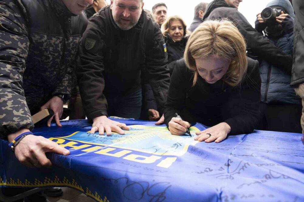 İtalya Başbakanı Meloni, Ukrayna’da