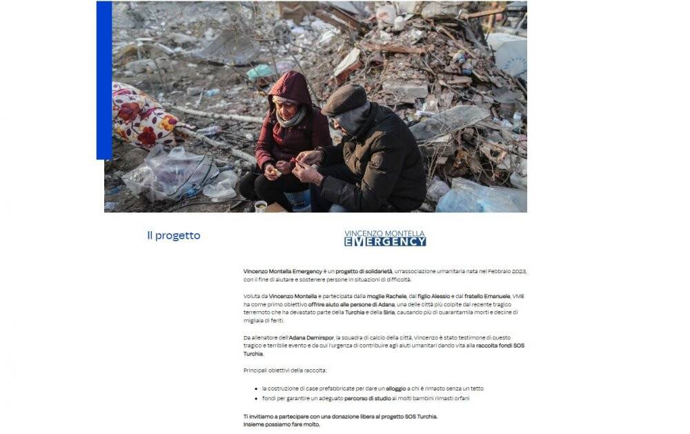 Vincenzo Montella’dan depremzedeler için yardım çağrısı