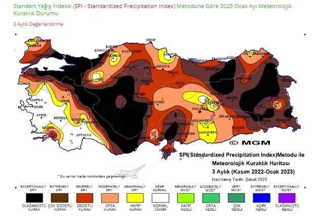 Meteoroloji Genel Müdürlüğü yayımladı: Konya alarm veriyor
