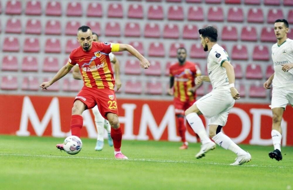 Giresunspor ile Kayserispor 8. randevuda
