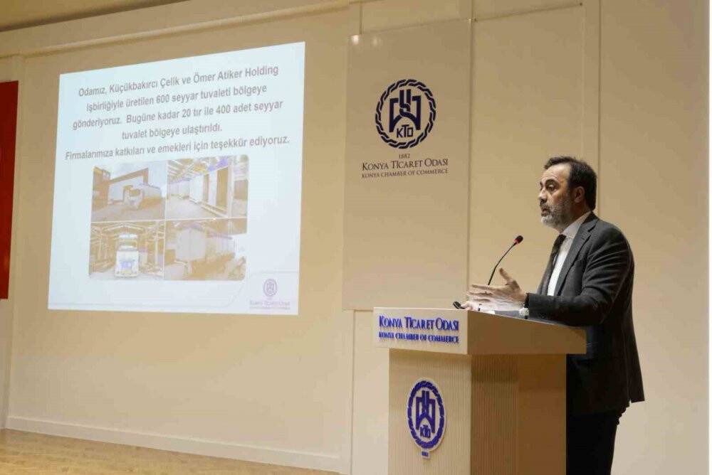 KTO Şubat Ayı Meclis Toplantısında deprem konuşuldu