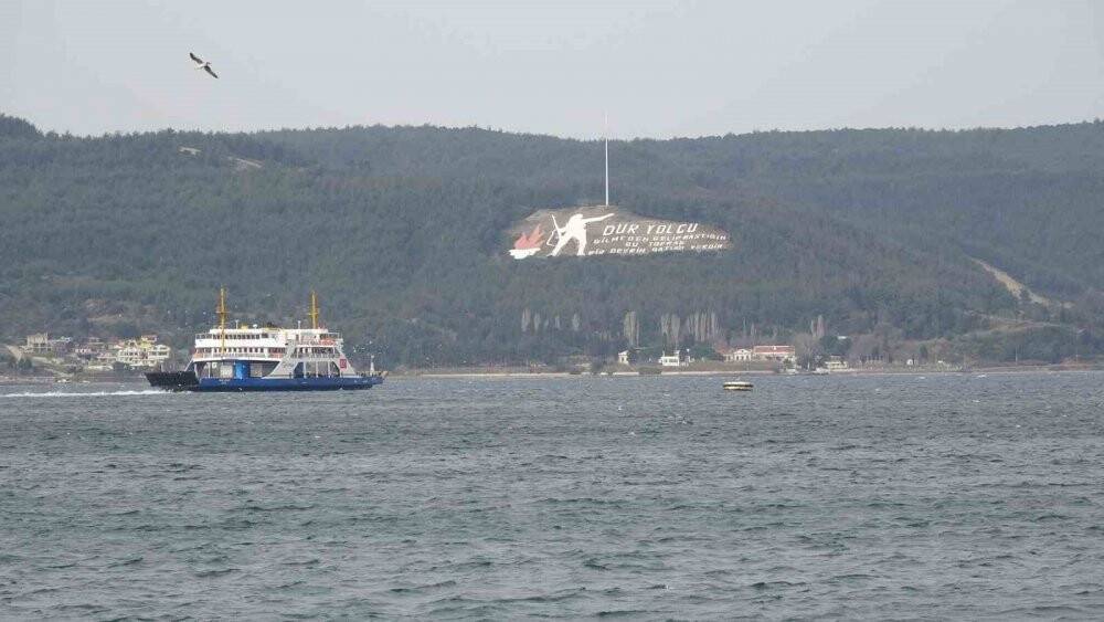 Bozcaada ve Gökçeada’ya tüm feribot seferleri iptal
