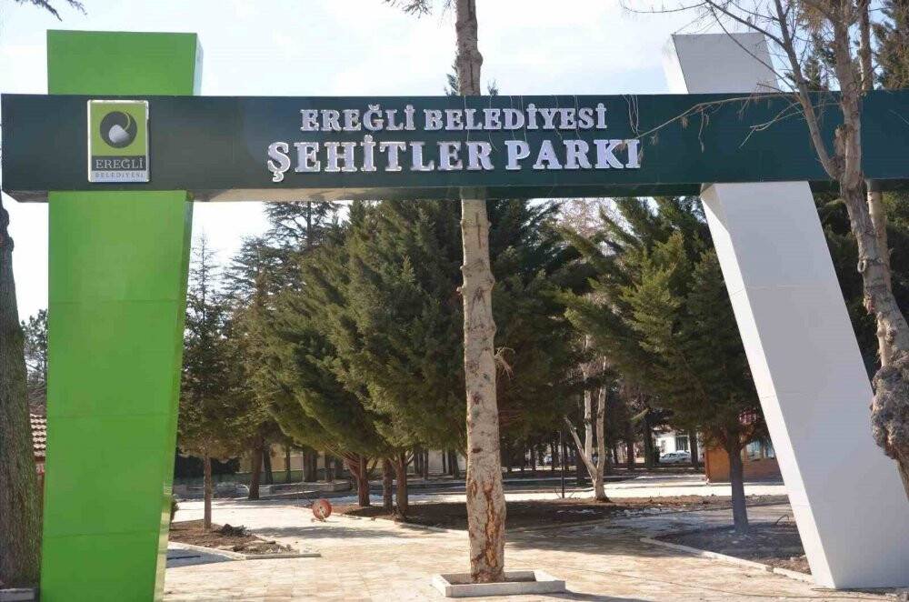 Ereğli’de parklar yenileniyor