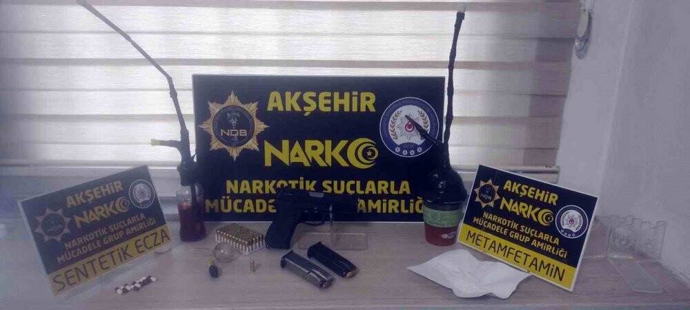 Konya’da 2 ayrı uyuşturucu operasyonu: 6 gözaltı