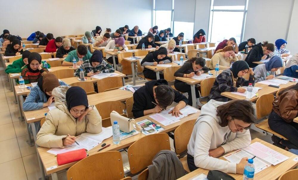 KTO Karatay'da  YKS provası yapıldı