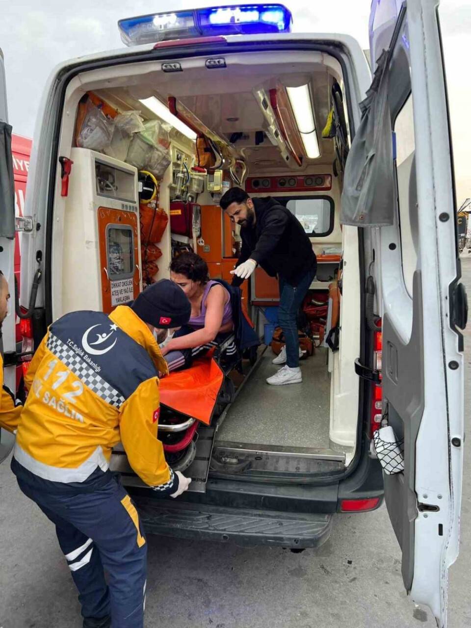 Yüzmek içn girdiği denizde boğuluyordu