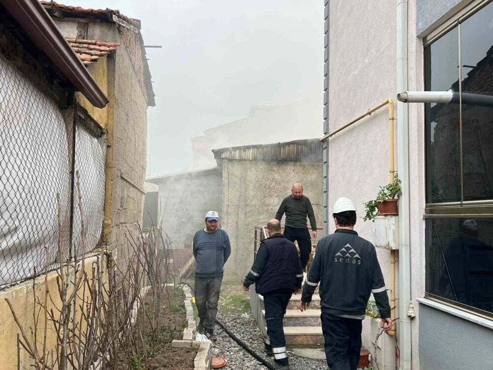 BİM markette korkutan yangın