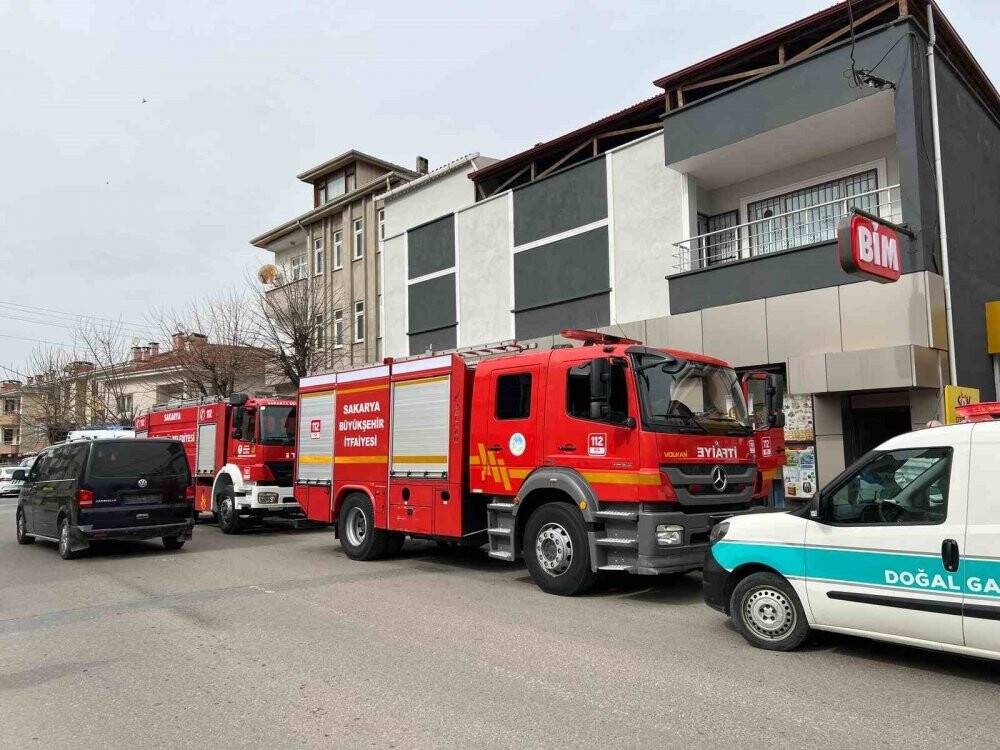 BİM markette korkutan yangın