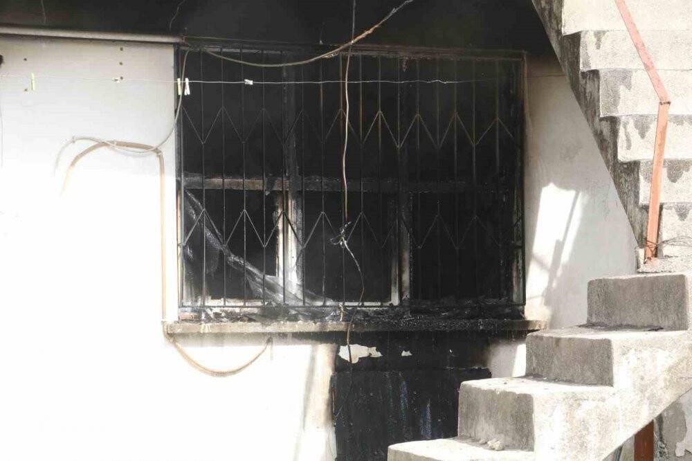 Komşusu evi yaktı, canından oluyordu