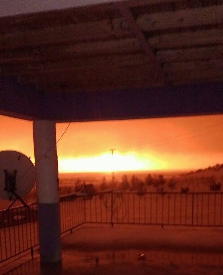 Adıyaman’da deprem sırasında ilginç görüntü