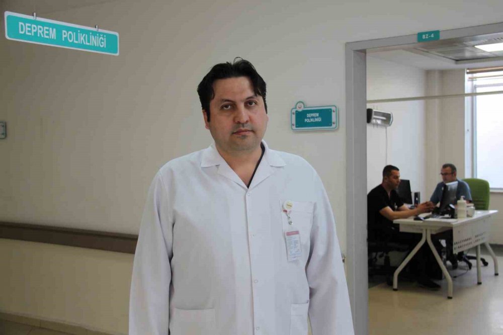 Konya’daki hastanede depremzedelere özel Deprem Polikliniği hizmeti veriliyor