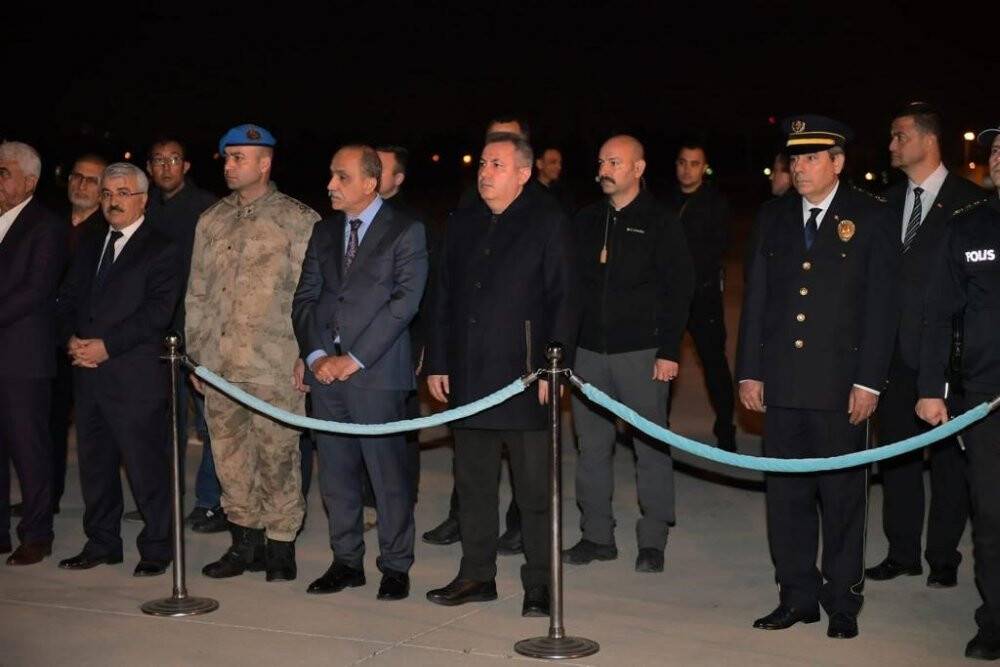 Hatay’da şehit düşen polis memurunun cenazesi memleketine uğurlandı