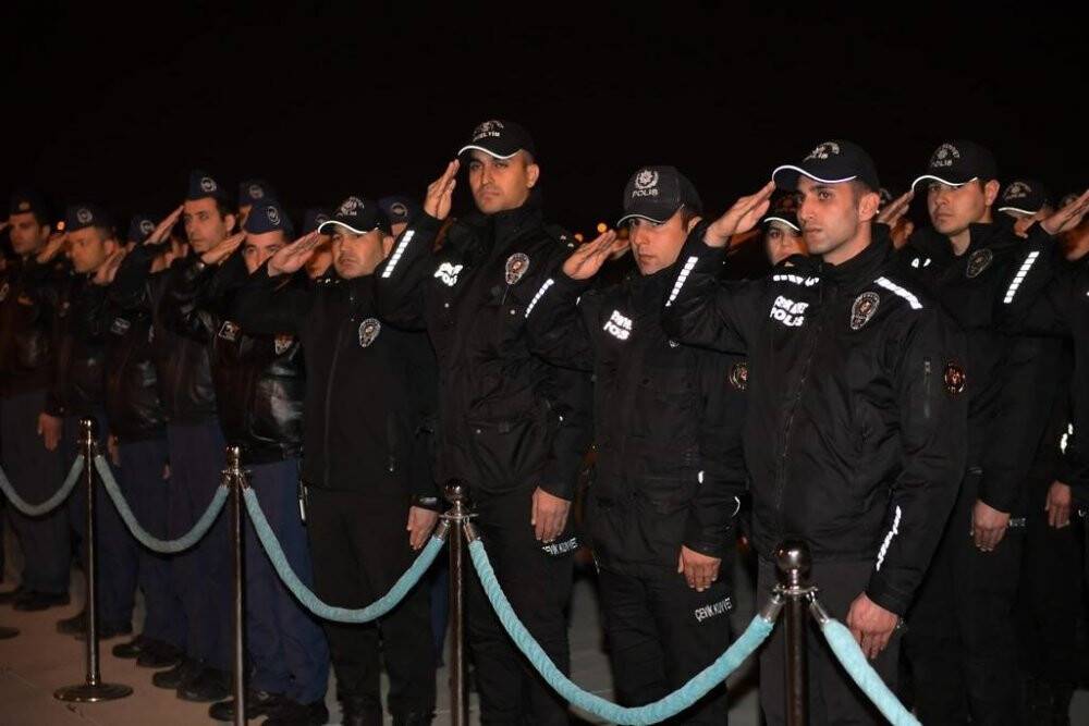 Hatay’da şehit düşen polis memurunun cenazesi memleketine uğurlandı