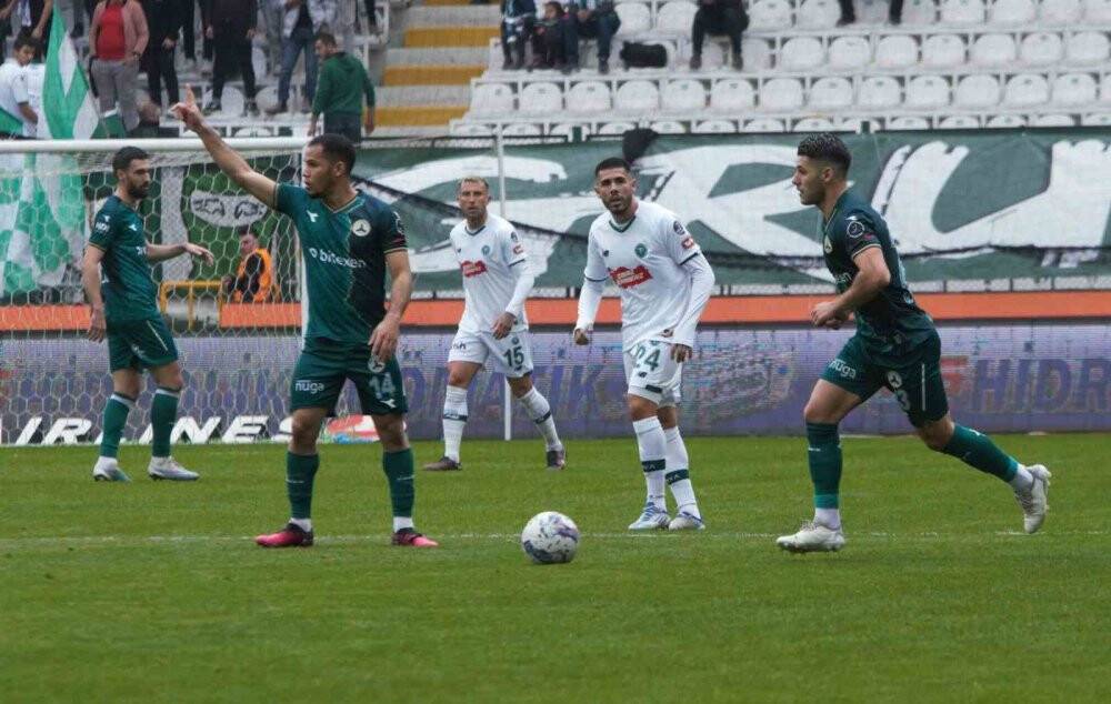 Konyaspor galibiyet hasretini dindiremedi