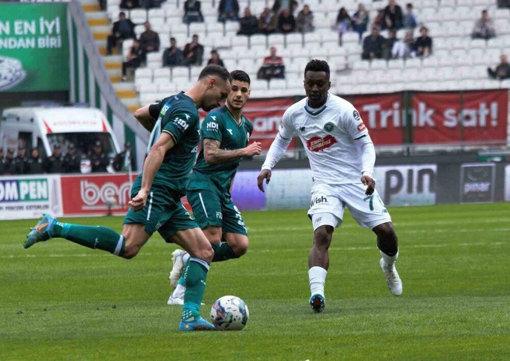 Konyaspor galibiyet hasretini dindiremedi