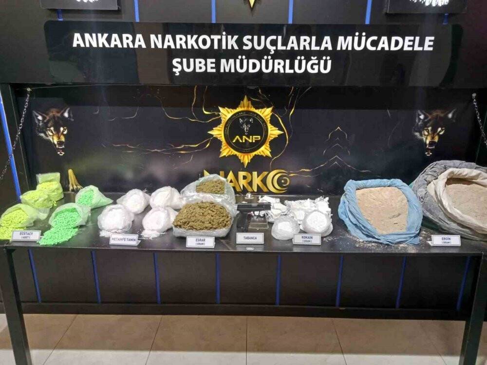 Başkentte narkotik operasyonunda 43 zehir taciri tutuklandı