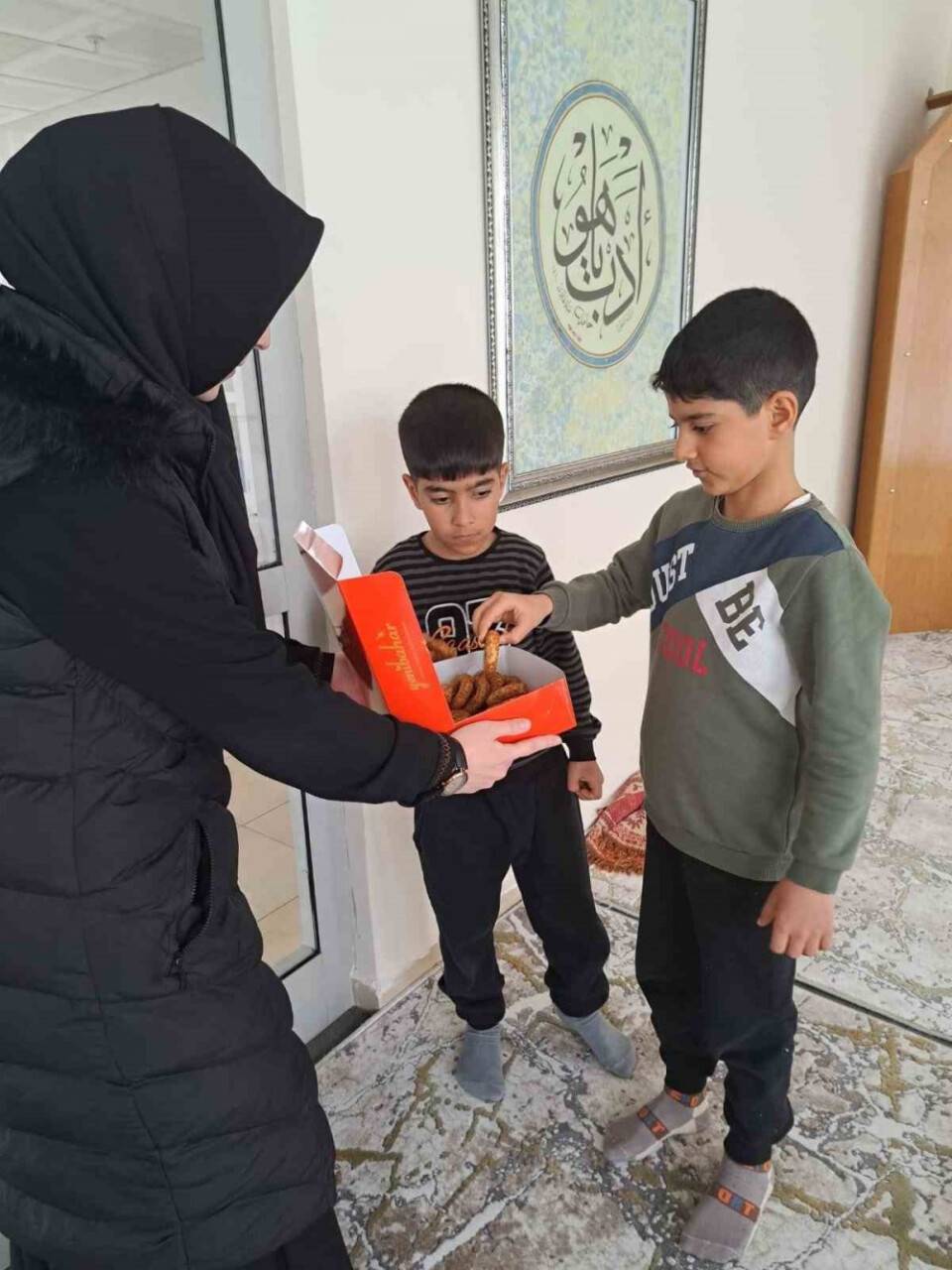 Kulu’da depremzedeler için kandil programı düzenlendi