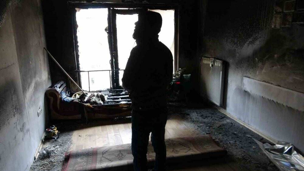 Yangına uykuda yakalanan ve çocuklarını balkondan atan o aile konuştu