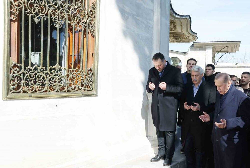 Cumhurbaşkanı Erdoğan, cenazeye katıldı