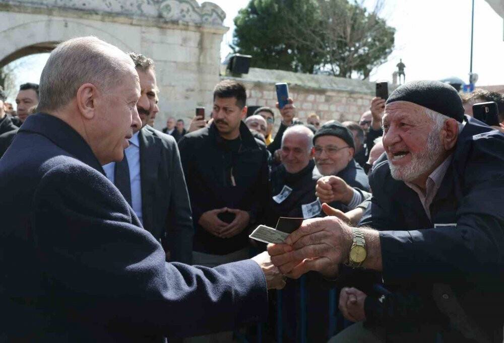 Cumhurbaşkanı Erdoğan, cenazeye katıldı