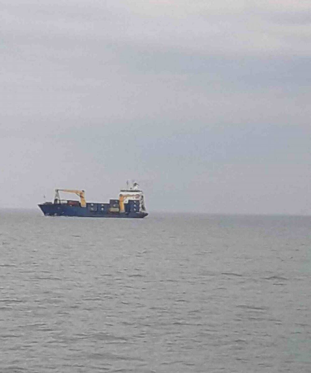 Karadeniz’de gemiden düşen vatandaşı arama çalışmaları sürüyor