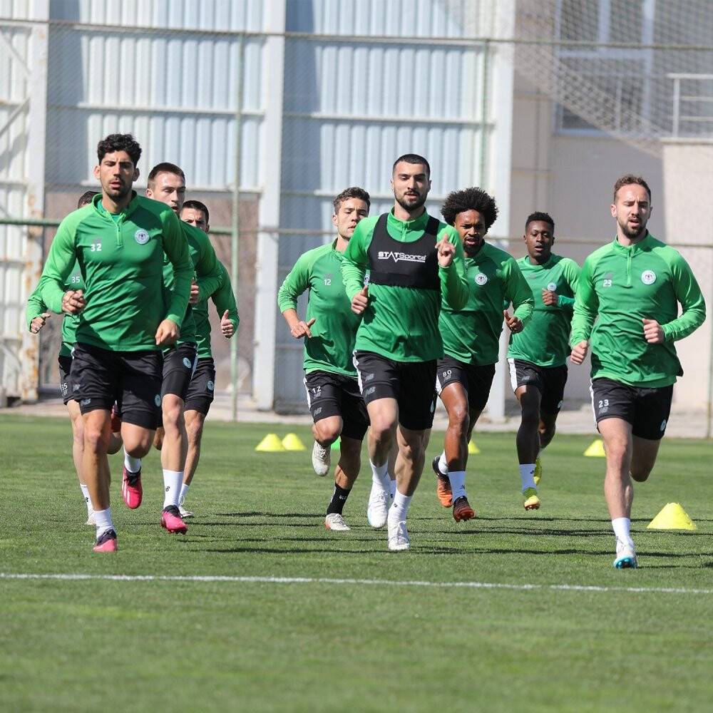 Konyaspor’da Galatasaray maçı hazırlıkları devam etti