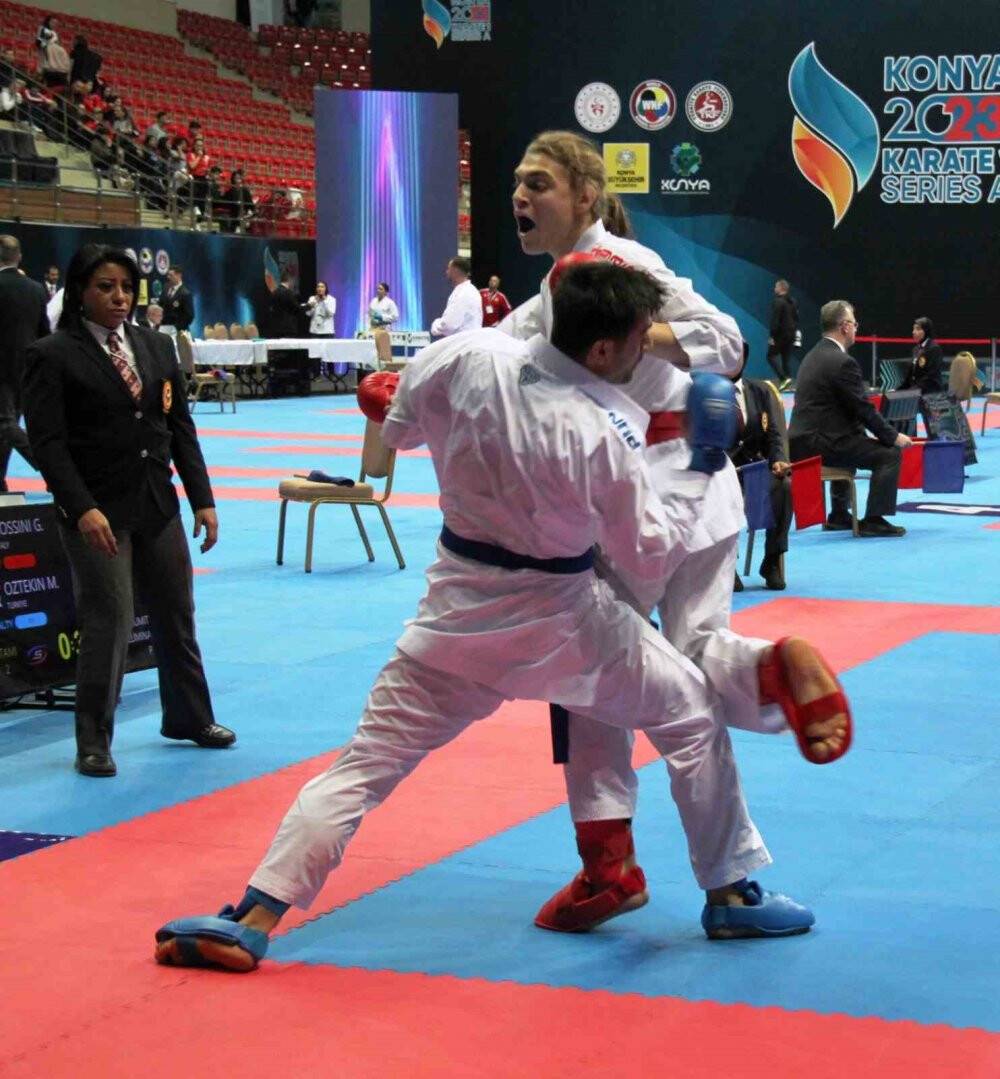 Konya’da Karate 1-Series A müsabakaları başladı