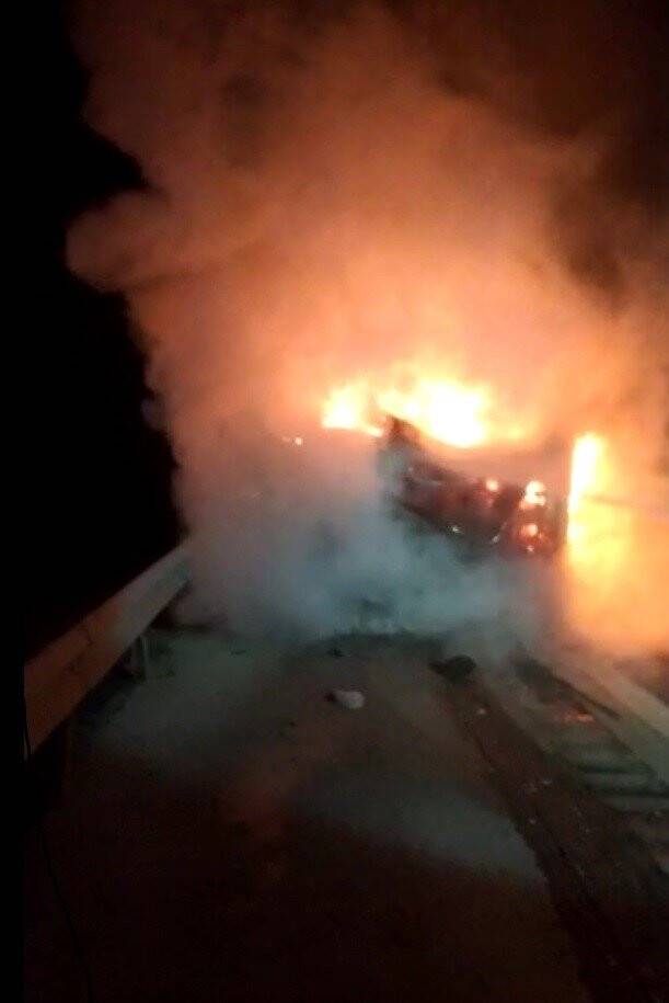 Konya'dan Hatay'a gidiyordu, alevlere teslim oldu!